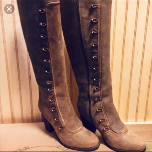Anthropologie Shoes - Joyfolie Emilia Vintage-Style Boots - Brown